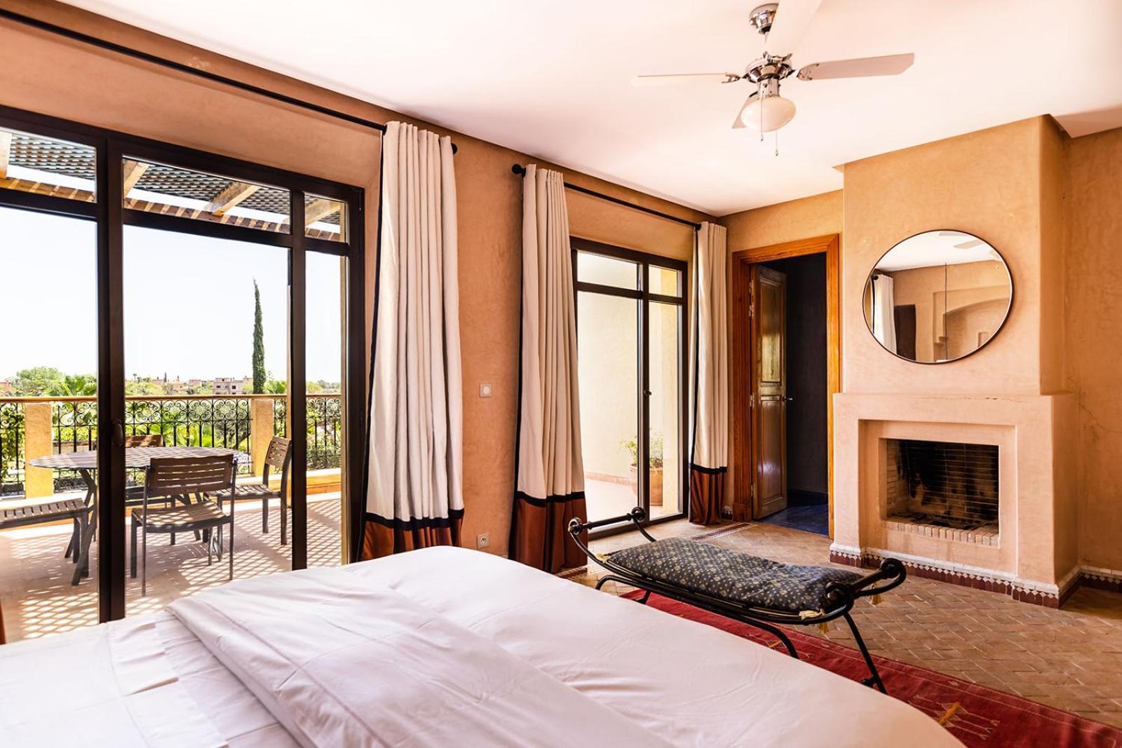 Villa De Luxe Avec Piscine Privee Et Golf Marrakesh Eksteriør bilde