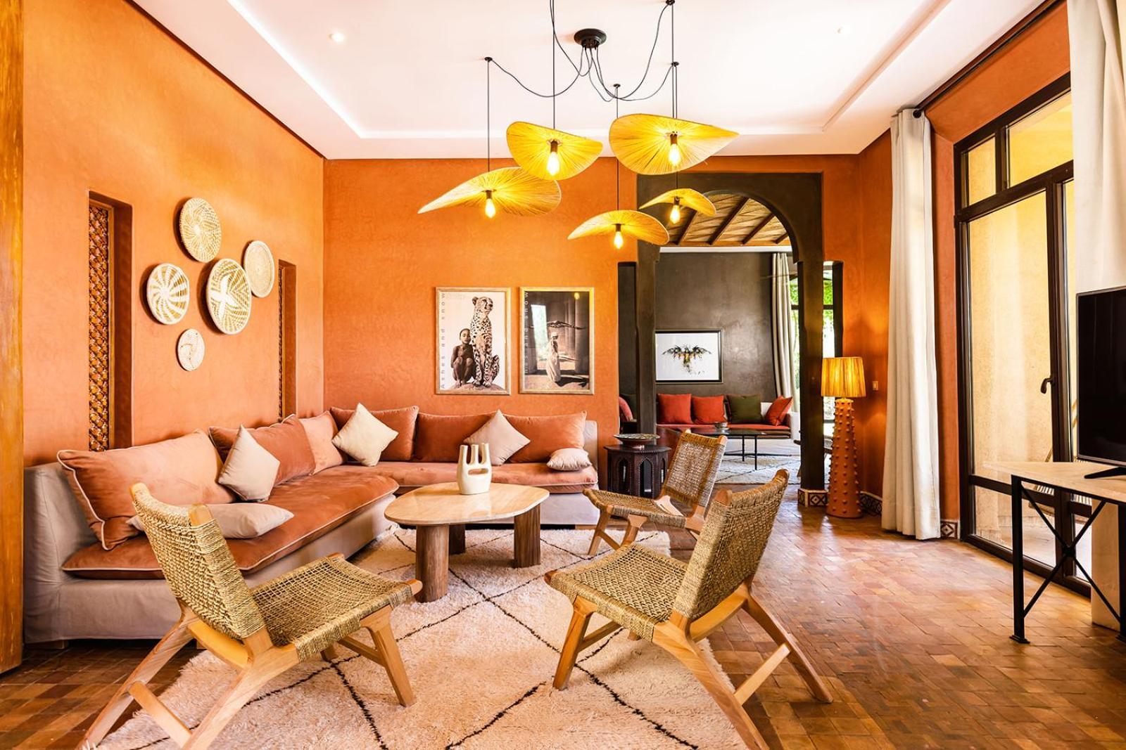 Villa De Luxe Avec Piscine Privee Et Golf Marrakesh Eksteriør bilde