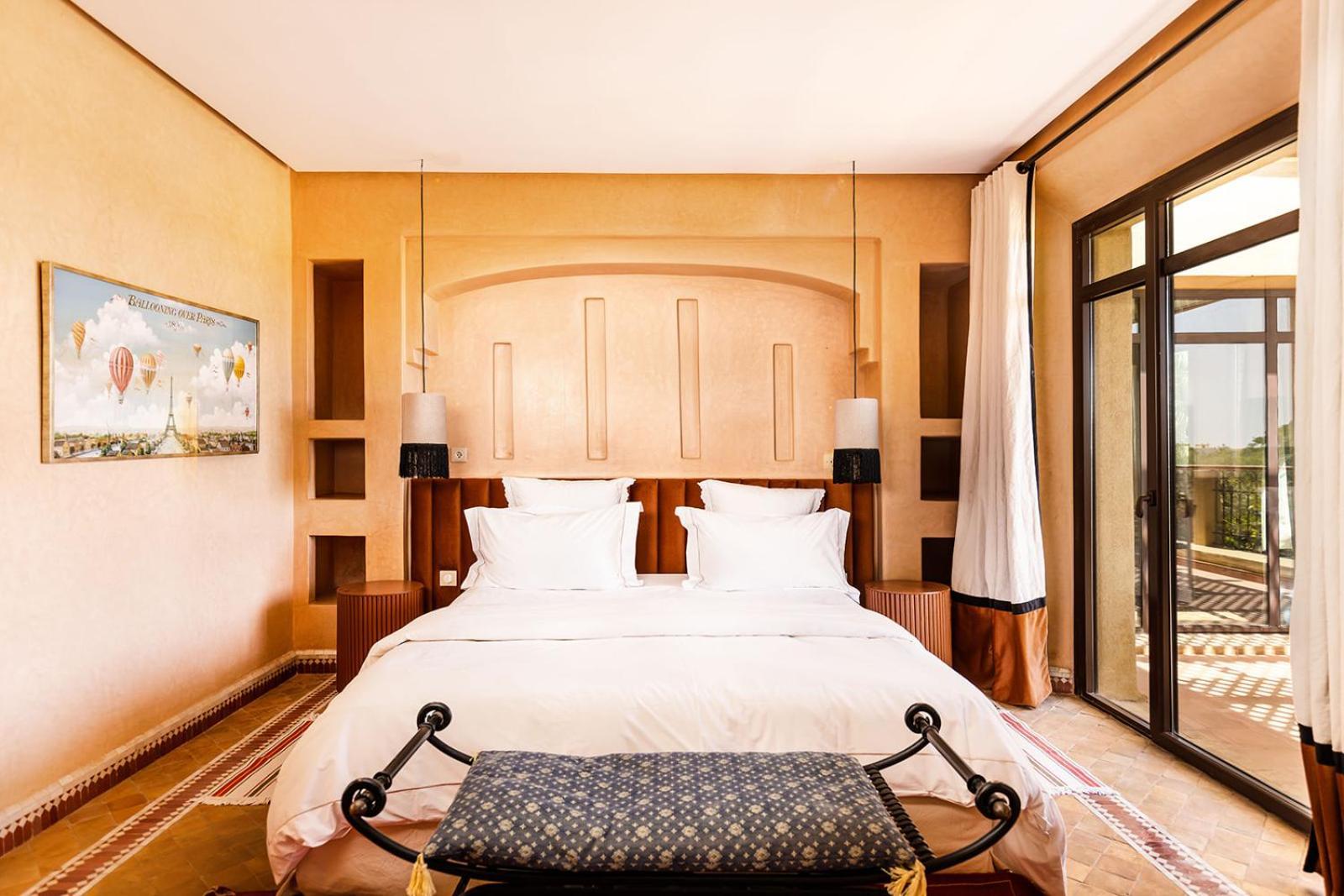 Villa De Luxe Avec Piscine Privee Et Golf Marrakesh Eksteriør bilde