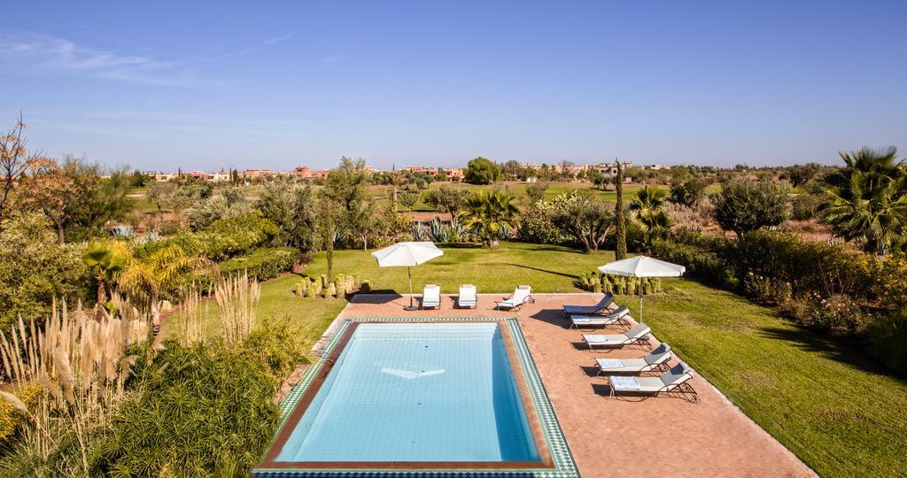 Villa De Luxe Avec Piscine Privee Et Golf Marrakesh Eksteriør bilde