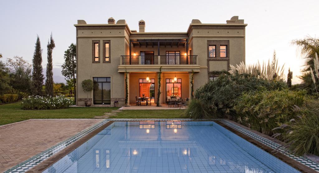 Villa De Luxe Avec Piscine Privee Et Golf Marrakesh Eksteriør bilde
