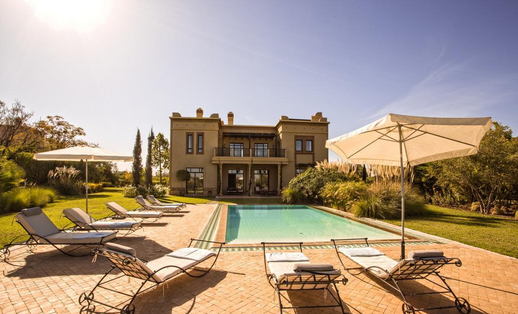 Villa De Luxe Avec Piscine Privee Et Golf Marrakesh Eksteriør bilde